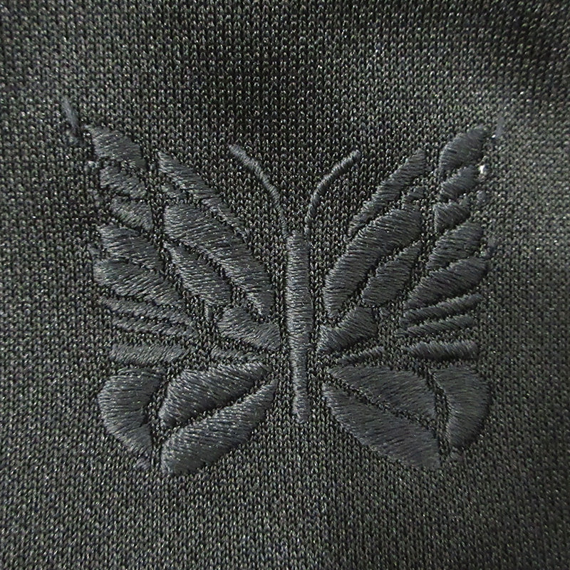 Needles | ニードルス TRACK PANT POLY SMOOTH トラックパンツポリスムース パピヨン刺繍 パンツ KP400 ブラック サイズ：XS【三重本店】