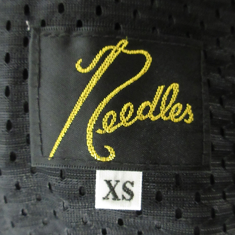 Needles | ニードルス TRACK PANT POLY SMOOTH トラックパンツポリスムース パピヨン刺繍 パンツ KP400 ブラック サイズ：XS【三重本店】