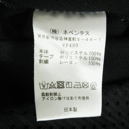 Needles | ニードルス TRACK PANT POLY SMOOTH トラックパンツポリスムース パピヨン刺繍 パンツ KP400 ブラック サイズ：XS【三重本店】
