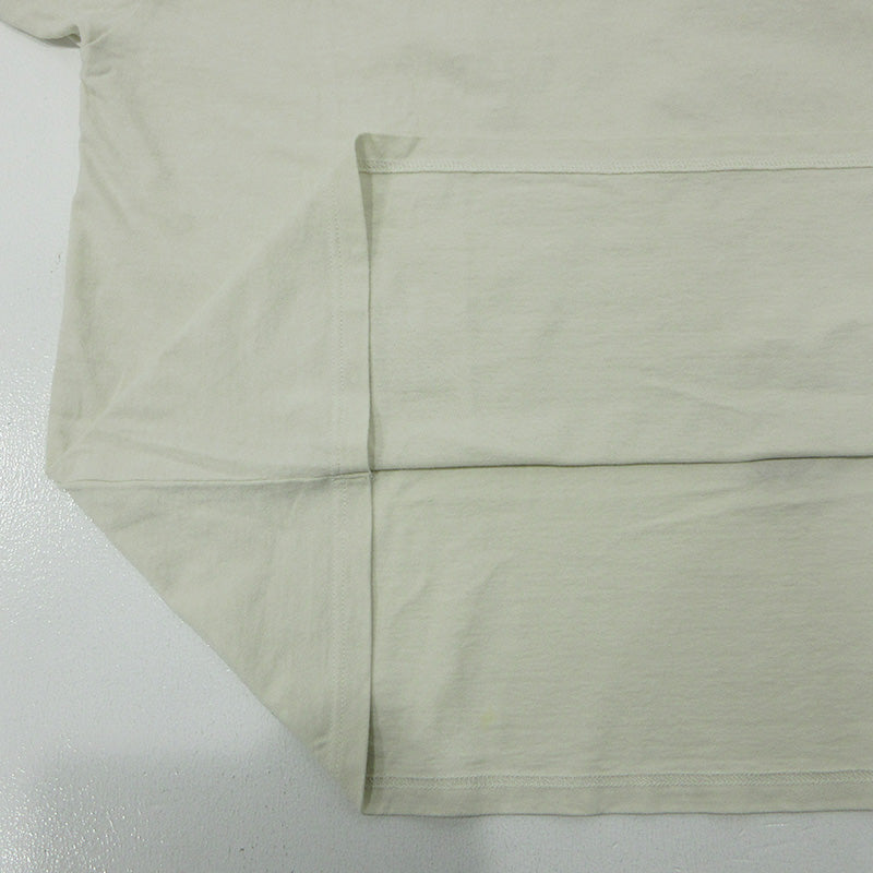 KAPITAL | キャピタル 天竺2TONE BONE TEE ２トーンボーンTシャツ 骨プリント半袖Tシャツ 胸ポケット 半袖Ｔシャツ EK-1112 ライトベージュ アイボリー サイズ：FreeSize【三重本店】
