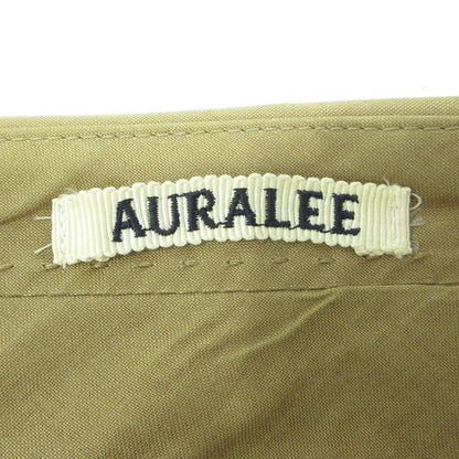 AURALEE | オーラリー WASHEDFINX RIPSTOP SLACKS ウォッシュドフィンクスリップストップスラックス コットンパンツ その他ボトムス A21SP03FL ベージュ サイズ：4【三重本店】