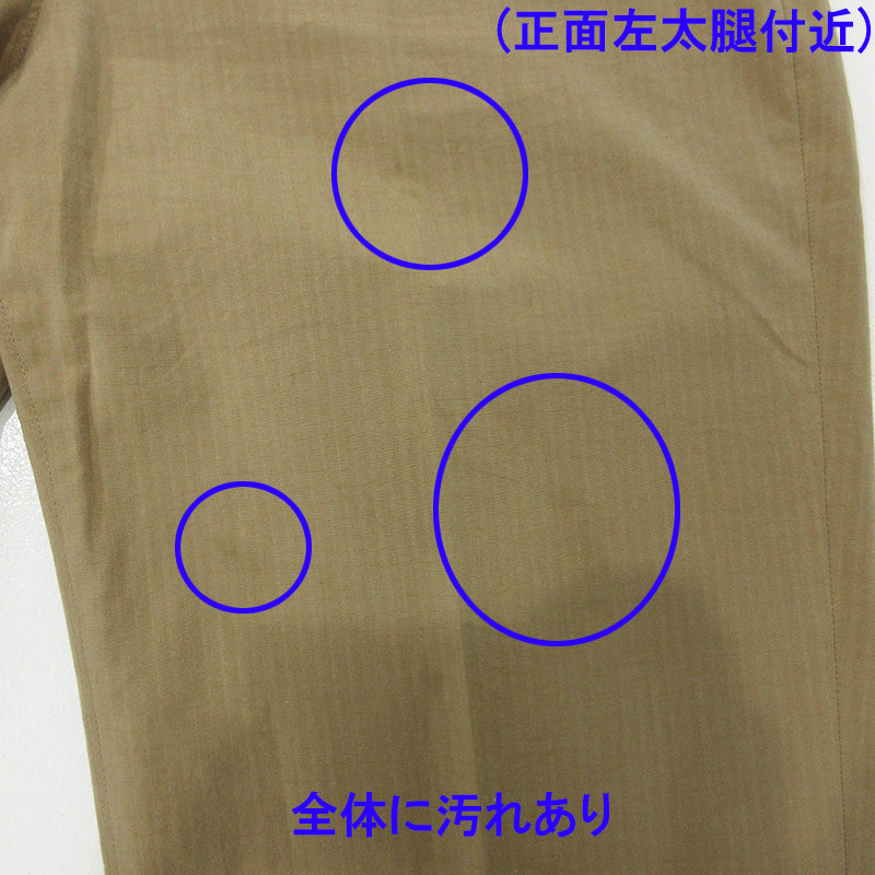 AURALEE | オーラリー WASHEDFINX RIPSTOP SLACKS ウォッシュドフィンクスリップストップスラックス コットンパンツ その他ボトムス A21SP03FL ベージュ サイズ：4【三重本店】