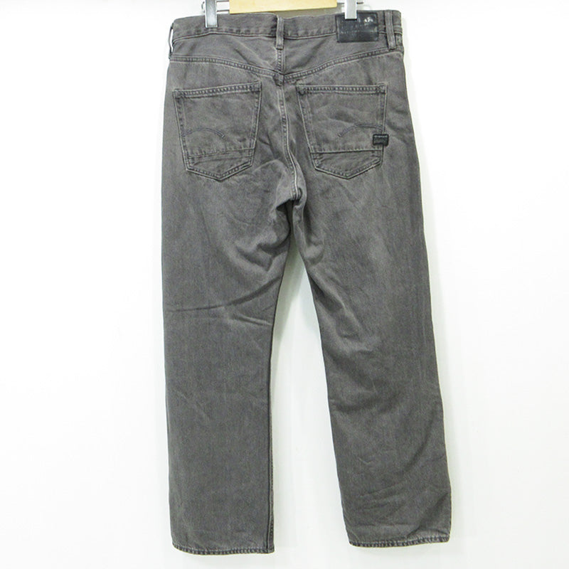 G-STAR | ジースター DAKOTA REGULAR STRAIGHT ダコタ ボタンフライデニムパンツ デニムパンツ D23691 グレー ブラック系 サイズ：31【三重本店】