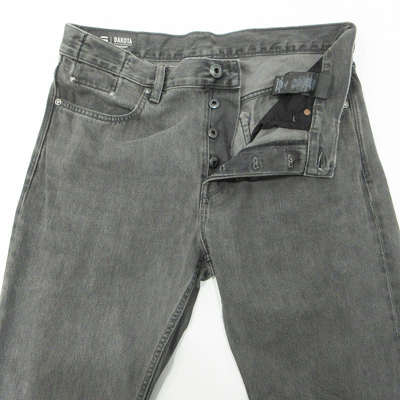 G-STAR | ジースター DAKOTA REGULAR STRAIGHT ダコタ ボタンフライデニムパンツ デニムパンツ D23691 グレー ブラック系 サイズ：31【三重本店】