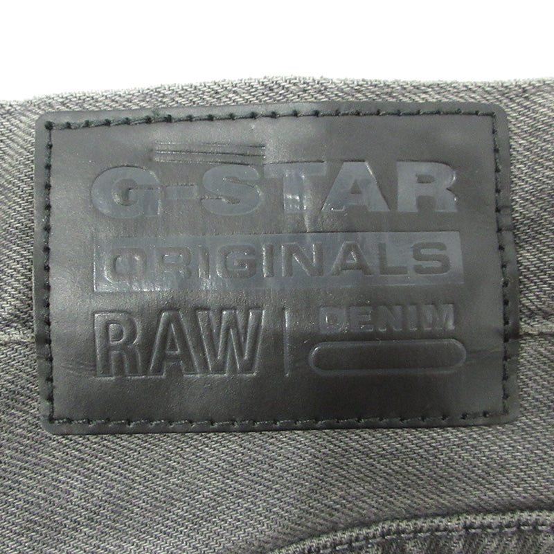 G-STAR | ジースター DAKOTA REGULAR STRAIGHT ダコタ ボタンフライデニムパンツ デニムパンツ D23691 グレー ブラック系 サイズ：31【三重本店】