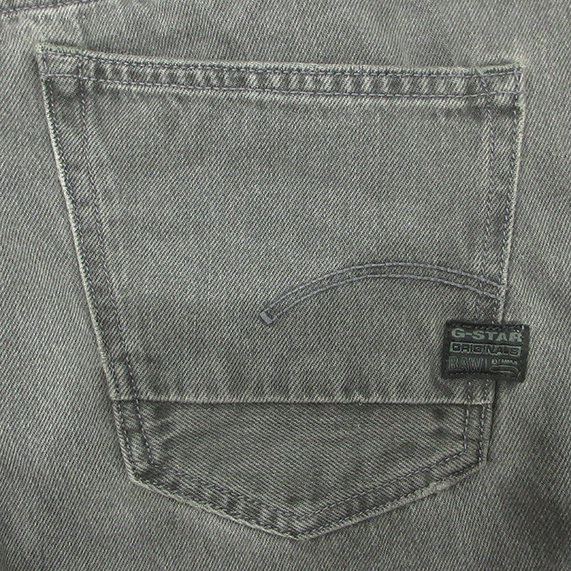 G-STAR | ジースター DAKOTA REGULAR STRAIGHT ダコタ ボタンフライデニムパンツ デニムパンツ D23691 グレー ブラック系 サイズ：31【三重本店】