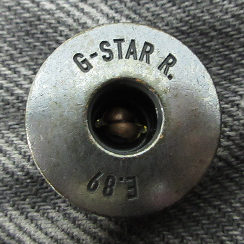 G-STAR | ジースター DAKOTA REGULAR STRAIGHT ダコタ ボタンフライデニムパンツ デニムパンツ D23691 グレー ブラック系 サイズ：31【三重本店】