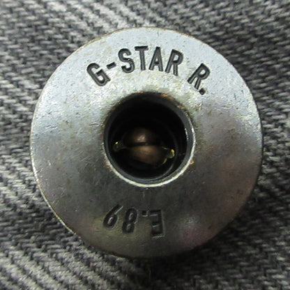 G-STAR | ジースター DAKOTA REGULAR STRAIGHT ダコタ ボタンフライデニムパンツ デニムパンツ D23691 グレー ブラック系 サイズ：31【三重本店】