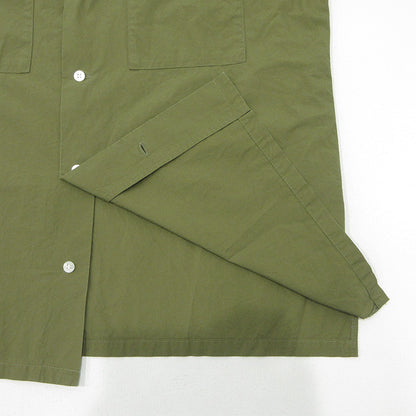 Barbour | バーブァー オープンカラーダブルポケット半袖シャツ 開襟 半袖シャツ 1901010 カーキグリーン サイズ：不明【三重本店】