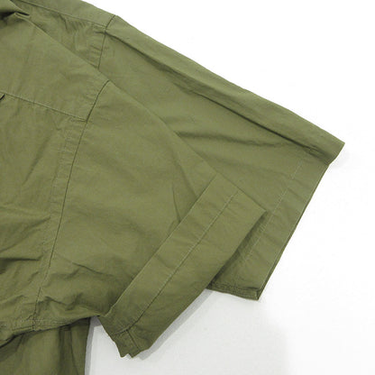 Barbour | バーブァー オープンカラーダブルポケット半袖シャツ 開襟 半袖シャツ 1901010 カーキグリーン サイズ：不明【三重本店】