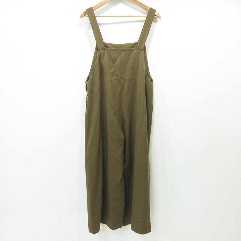 Pilgrim Surf+Supply | ピルグリム サーフ+サプライ ウールサロペット サロペット 37-17-0043-874 ブラウン系 カーキ サイズ：1【三重本店】