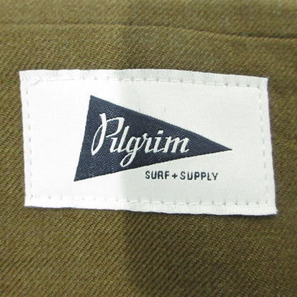 Pilgrim Surf+Supply | ピルグリム サーフ+サプライ ウールサロペット サロペット 37-17-0043-874 ブラウン系 カーキ サイズ：1【三重本店】
