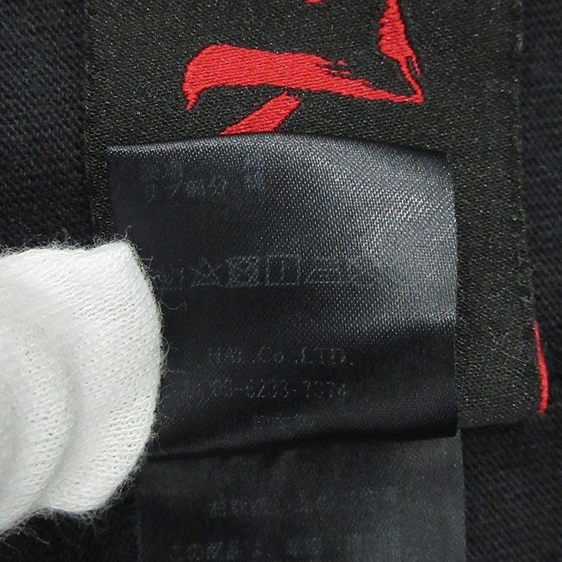 CVTVLIST | カタリスト USED加工ロゴワッペン長袖Tシャツ ダメージ加工 長袖Ｔシャツ ブラック サイズ：2【三重本店】