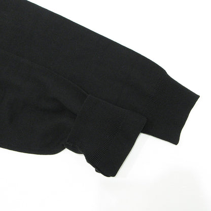 COMME des GARCONS SHIRT | コムデギャルソンシャツ Acrylic Wool Intarsia Gauge アクリルウールインターシャゲージ ウール混総柄長袖ニット セーター ニット FP-N002 ブラック サイズ：L【三重本店】