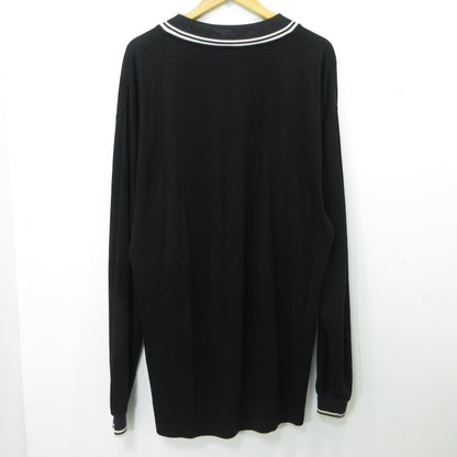 DESCENDANT | ディセンダント CHANT JERSEY 長袖Ｔシャツ 182ATDS-CSM22 ブラック サイズ：3【三重本店】