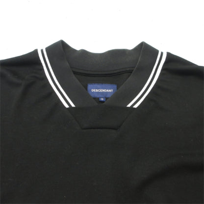 DESCENDANT | ディセンダント CHANT JERSEY 長袖Ｔシャツ 182ATDS-CSM22 ブラック サイズ：3【三重本店】