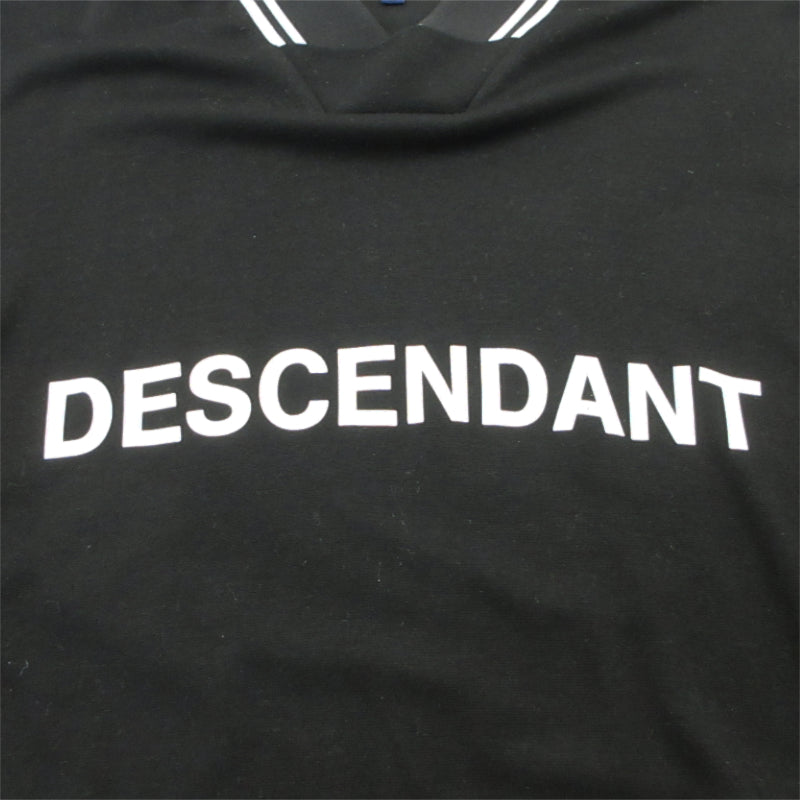 DESCENDANT | ディセンダント CHANT JERSEY 長袖Ｔシャツ 182ATDS-CSM22 ブラック サイズ：3【三重本店】