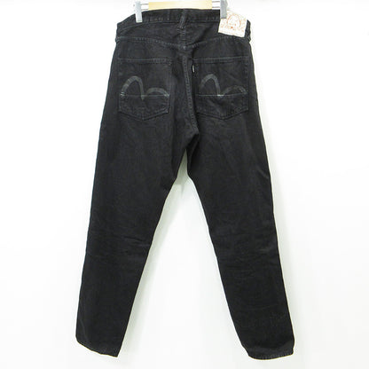 EVISU | エヴィス カモメプリントボタンフライデニムパンツ デニムパンツ Lot. 2020 ブラック サイズ：34【三重本店】