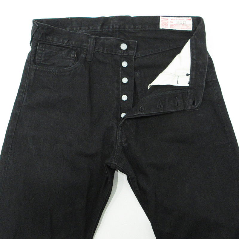 EVISU | エヴィス カモメプリントボタンフライデニムパンツ デニムパンツ Lot. 2020 ブラック サイズ：34【三重本店】