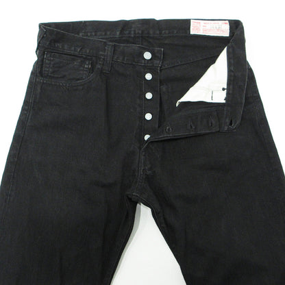EVISU | エヴィス カモメプリントボタンフライデニムパンツ デニムパンツ Lot. 2020 ブラック サイズ：34【三重本店】