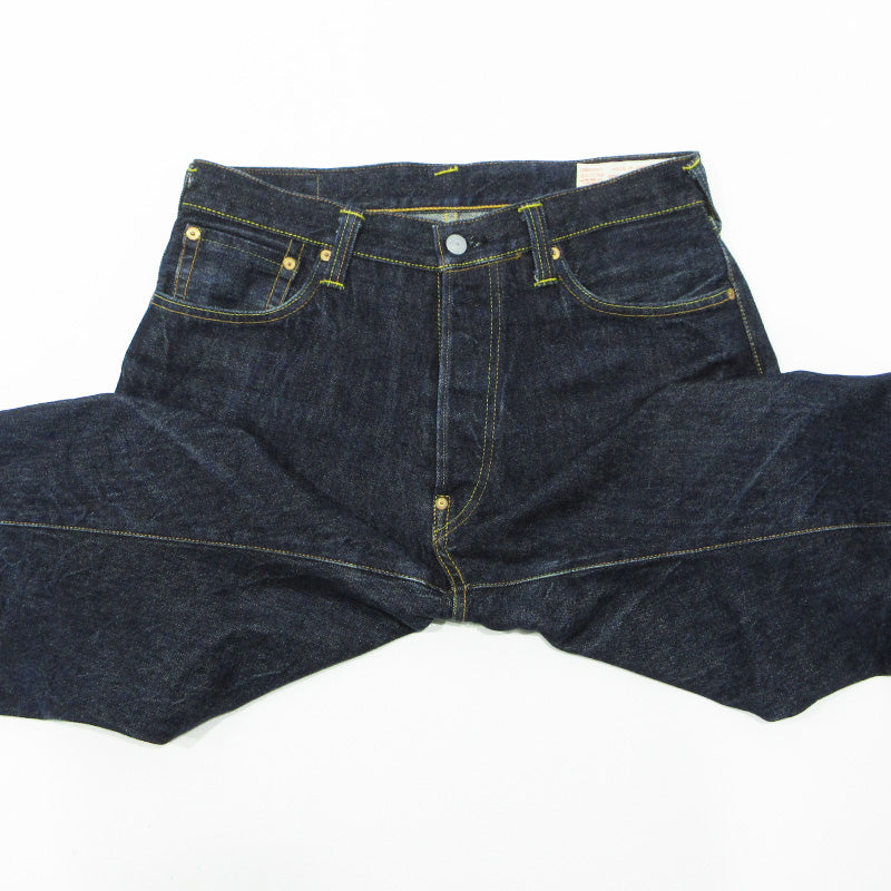 EVISU | エヴィス No1 SPECIAL ボタンフライデニムパンツ デニムパンツ Lot. 2020 ネイビー インディゴ サイズ：34【三重本店】