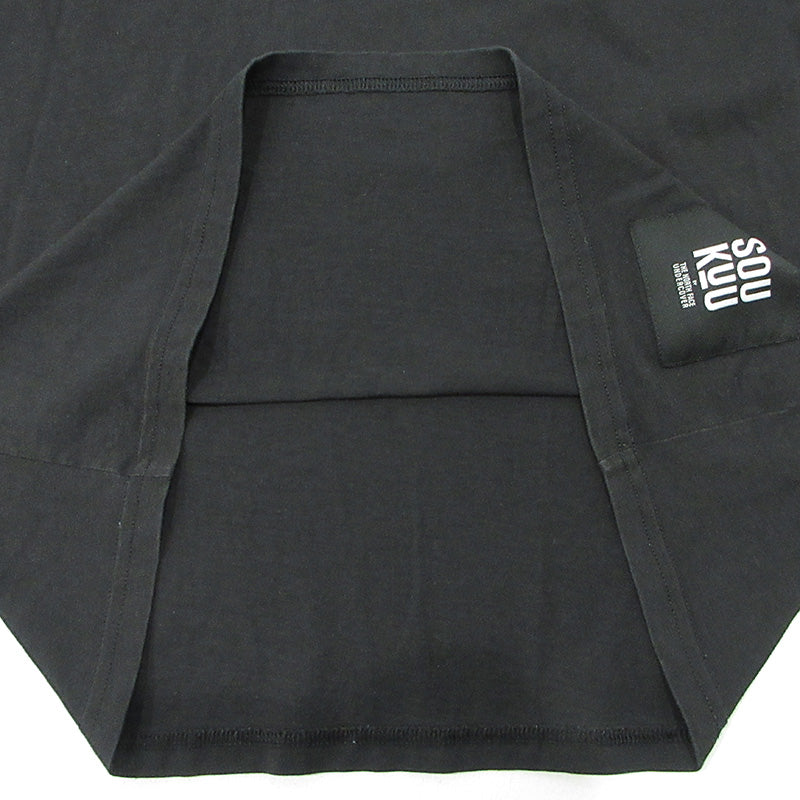 UNDERCOVER | アンダーカバー × THE NORTH FACE ザノースフェイス ロゴプリント半袖Tシャツ SOUKUU 半袖Ｔシャツ NT02410UC ブラック サイズ：M【三重本店】