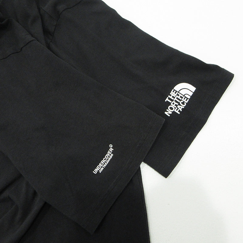 UNDERCOVER | アンダーカバー × THE NORTH FACE ザノースフェイス ロゴプリント半袖Tシャツ SOUKUU 半袖Ｔシャツ NT02410UC ブラック サイズ：M【三重本店】