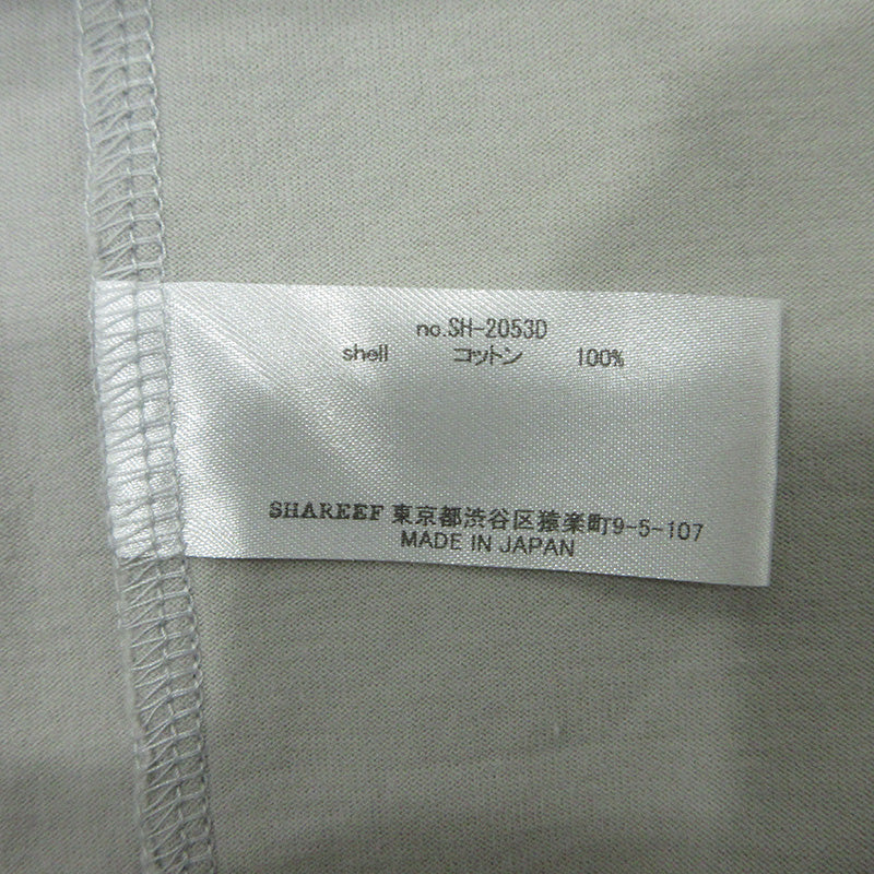 SHAREEF | シャリーフ DESPERATION デスペレイション グラフィック刺繍半袖Tシャツ 半袖Ｔシャツ SH-2053D ライトグレー サイズ：2【三重本店】