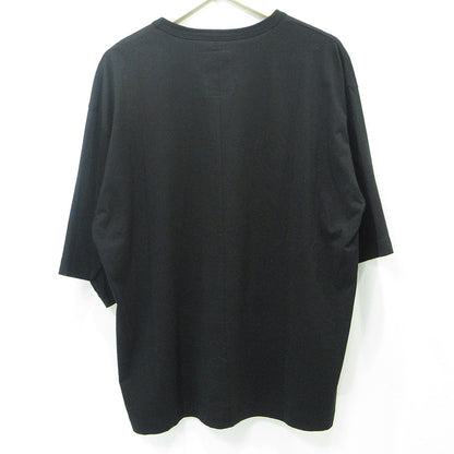 SHAREEF | シャリーフ ABSTRACT FLOWERemb S/S BIG T フラワー刺繍半袖Tシャツ 半袖Ｔシャツ 21315049 ブラック サイズ：2【三重本店】
