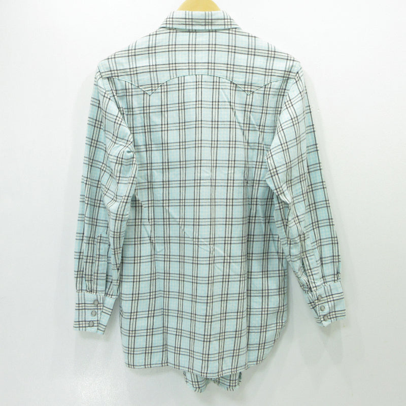 Levi's | リーバイス ショートホーン Sawtooth pocket weastern shirts ソーツースポケットウエスタンシャツ 長袖シャツ 61504-65 ブルー サイズ：38【三重本店】