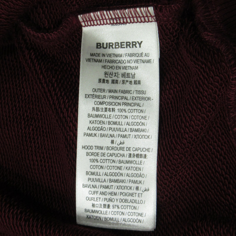 BURBERRY London England | バーバリーロンドンイングランド パーカー ボルドー サイズ：S【三重本店】