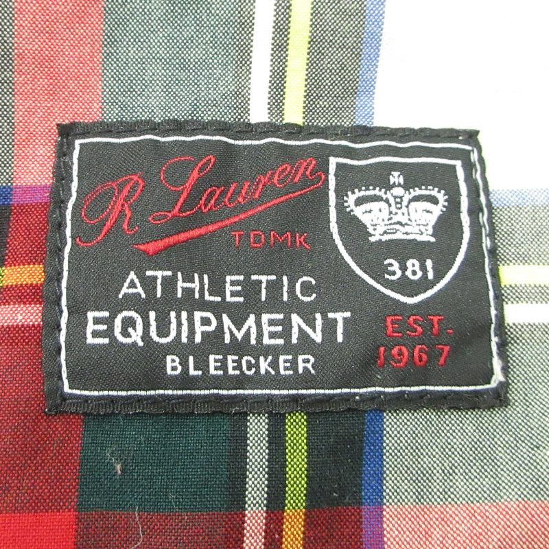 RALPH LAUREN | ラルフローレン チェック ジップアップ ブルゾン スイングトップ MNBLOTWM5L00087 レッド系 サイズ：M【三重本店】