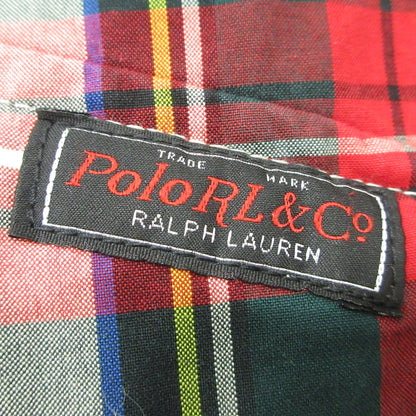 RALPH LAUREN | ラルフローレン チェック ジップアップ ブルゾン スイングトップ MNBLOTWM5L00087 レッド系 サイズ：M【三重本店】