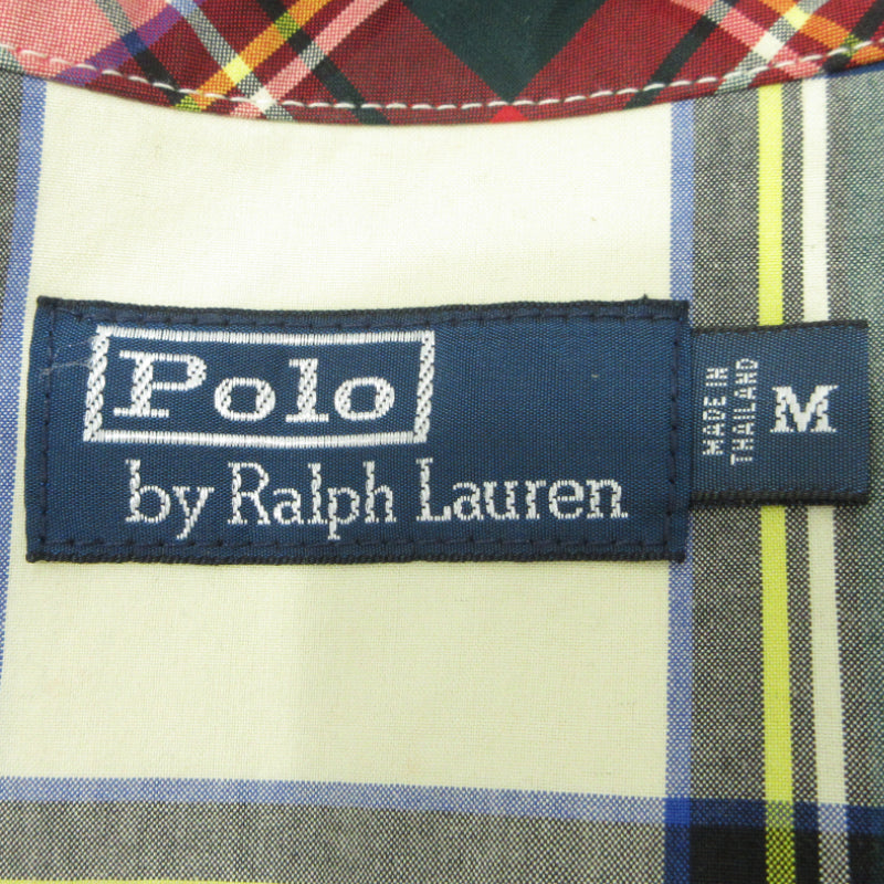 RALPH LAUREN | ラルフローレン チェック ジップアップ ブルゾン スイングトップ MNBLOTWM5L00087 レッド系 サイズ：M【三重本店】