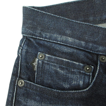 STONE ISLAND | ストーンアイランド ロゴワッペンジップフライデニムパンツ TYPE:SK デニムパンツ 6915J2ZR2 ネイビー サイズ：29【三重本店】