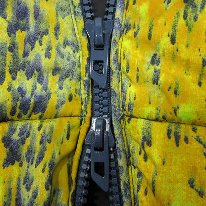 DIESEL | ディーゼル W-BOGAERT PUFFER JACKET 総柄中綿ジャケット 中綿ジャケット A14520 イエロー×ブルー マルチカラー サイズ：46【三重本店】