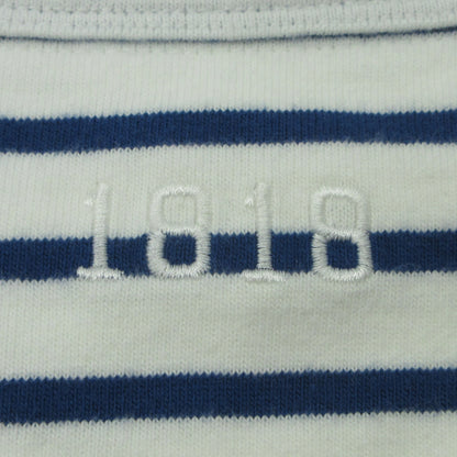 Brooks Brothers | ブルックスブラザーズ gfロゴ 長袖Ｔシャツ 330002155 ホワイト×ブルー サイズ：M【三重本店】