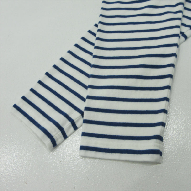 Brooks Brothers | ブルックスブラザーズ gfロゴ 長袖Ｔシャツ 330002155 ホワイト×ブルー サイズ：M【三重本店】
