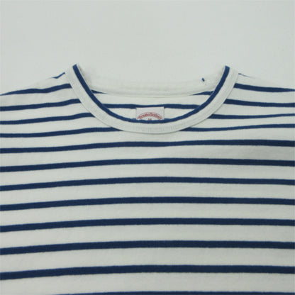 Brooks Brothers | ブルックスブラザーズ gfロゴ 長袖Ｔシャツ 330002155 ホワイト×ブルー サイズ：M【三重本店】