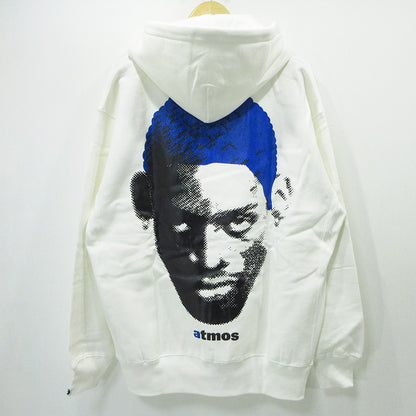 SAPEur | サプール ×Atmos アトモス ロッドマン裏起毛長袖パーカー パーカー ホワイト サイズ：XL【三重本店】