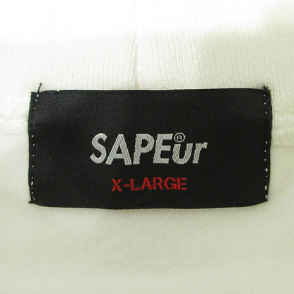 SAPEur | サプール ×Atmos アトモス ロッドマン裏起毛長袖パーカー パーカー ホワイト サイズ：XL【三重本店】