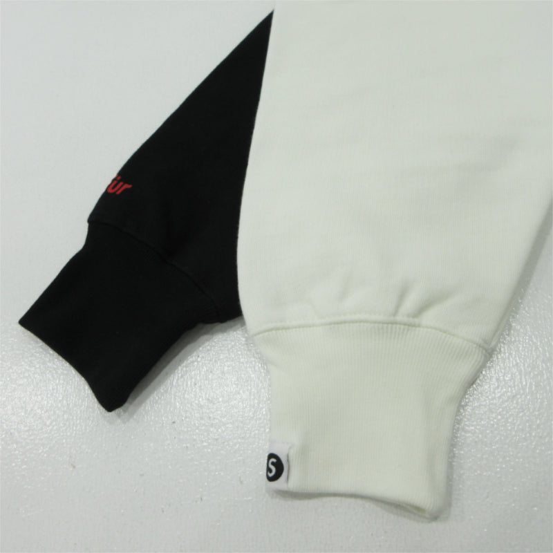 SAPEur | サプール ドッキングロッドマン パーカー ブラック×ホワイト サイズ：XL【三重本店】
