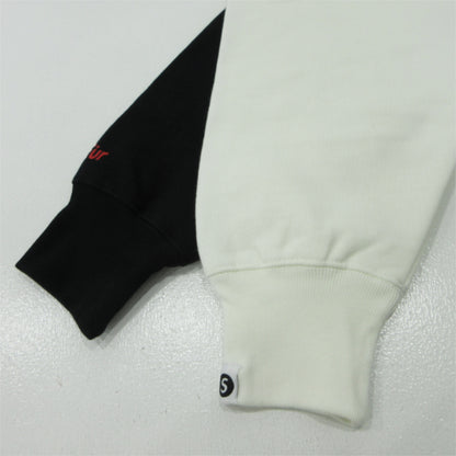 SAPEur | サプール ドッキングロッドマン パーカー ブラック×ホワイト サイズ：XL【三重本店】