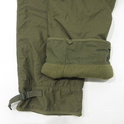 MILITARY衣料 | ミリタリーイリョウ U.S.NAVY A-2 デッキパンツ TROUSERS COLD WEATHER PERMEABLE TYPE1 80's 米海軍 ミリタリーパンツ パンツ 8440-00-221-0852 カーキグリーン サイズ：31【三重本店】