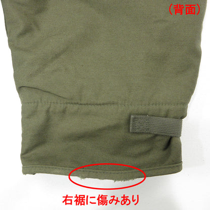 MILITARY衣料 | ミリタリーイリョウ U.S.NAVY A-2 デッキパンツ TROUSERS COLD WEATHER PERMEABLE TYPE1 80's 米海軍 ミリタリーパンツ パンツ 8440-00-221-0852 カーキグリーン サイズ：31【三重本店】
