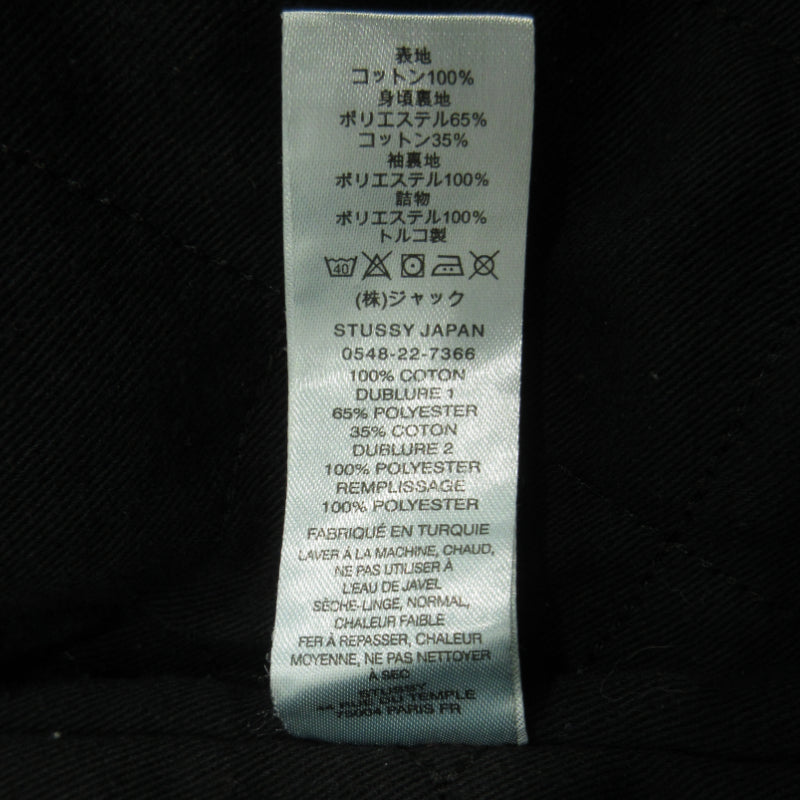 STUSSY | ステューシー washed canvas shop jacket その他アウター ライトブルー サイズ：L【三重本店】