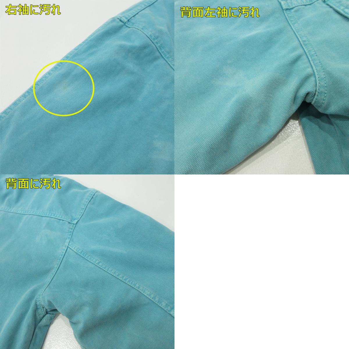STUSSY | ステューシー washed canvas shop jacket その他アウター ライトブルー サイズ：L【三重本店】