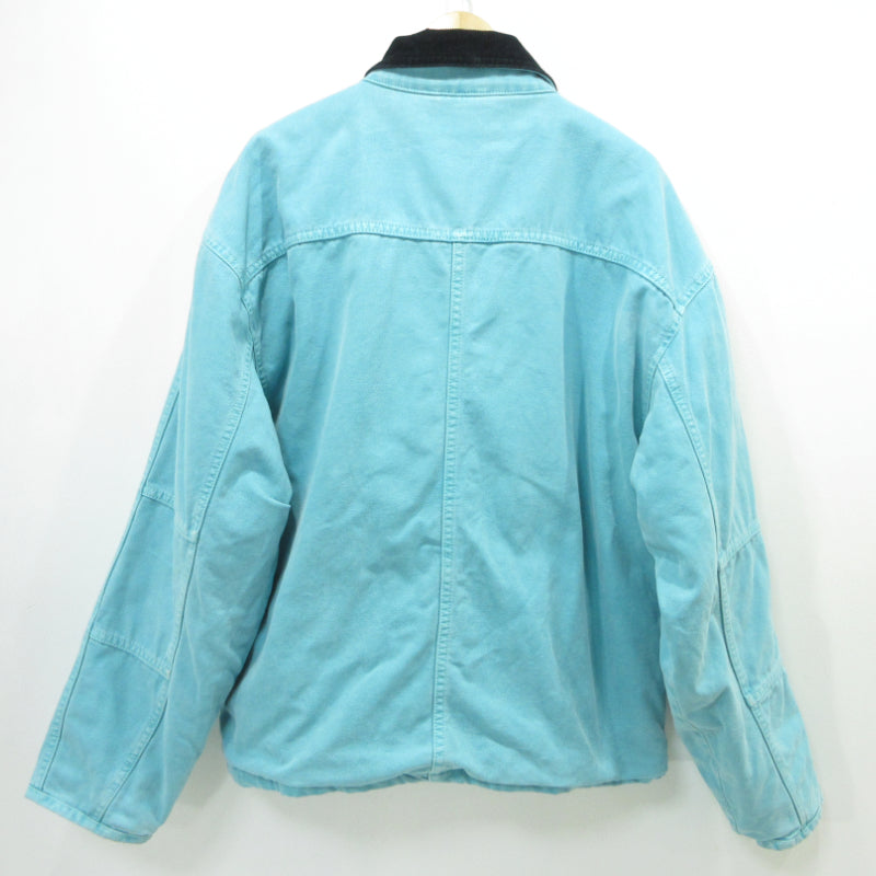 STUSSY | ステューシー washed canvas shop jacket その他アウター ライトブルー サイズ：L【三重本店】