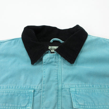 STUSSY | ステューシー washed canvas shop jacket その他アウター ライトブルー サイズ：L【三重本店】