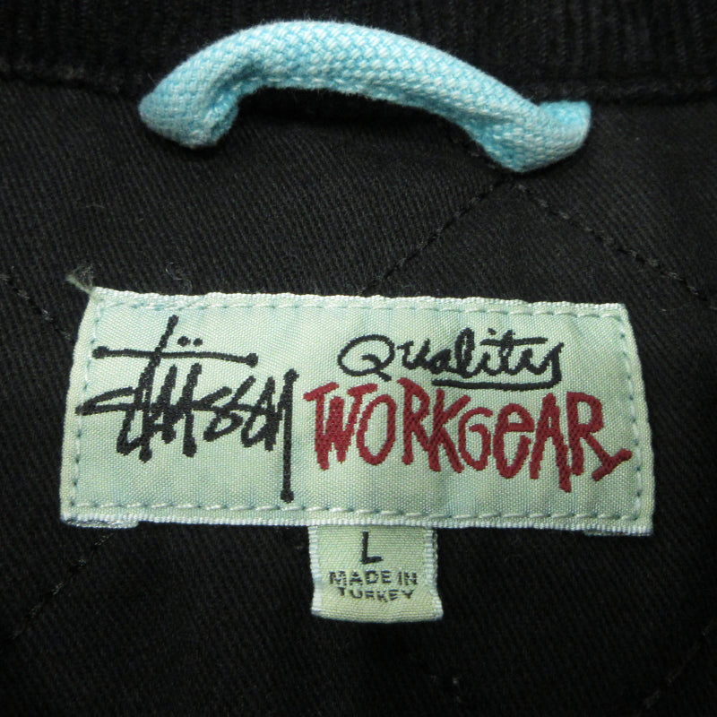 STUSSY | ステューシー washed canvas shop jacket その他アウター ライトブルー サイズ：L【三重本店】
